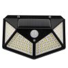 GLOBOSTAR® NOVAQ 71499 Προβολέας με Ανιχνευτή PIR / Αισθητήρα Κίνησης LED 10W 500lm 180° DC 5V με Φωτοβολταϊκό Panel 5V 0.3W & Επαναφορτιζόμενη Μπαταρία Li-ion 3.2V 1200mAh Αδιάβροχο IP65 Ψυχρό Λευκό 6000K - Sanan SMD Chip - Μαύρο - Μ13.6 x Π5.2 x Υ9.