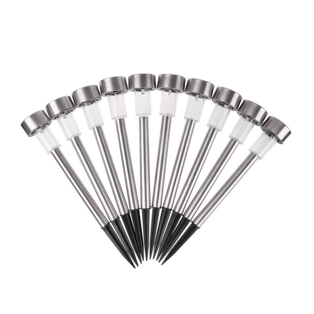 GLOBOSTAR® SOLARDECOR 71522 Διακοσμητικό Φωτιστικό Κήπου LED 1W 30lm 180° DC 5V με Φωτοβολταϊκό Panel 5V 0.1W & Επαναφορτιζόμενη Μπαταρία Li-ion 3.2V 600mAh Αδιάβροχο IP65 Πολύχρωμο RGB - Πακέτο 10 Τεμαχίων - Μ4.7 x Π4.7 x Υ29.5cm - 2 Χρόνια Εγγύηση