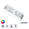 GLOBOSTAR® SKYDANCE-V3 71546 DC RF 2.4Ghz Dimmer / Controller με 3 x 4A 96W Κανάλια DC 12-24V 12A 288W Max IP20 - RF 2.4Ghz - Μ10 x Π3.5 x Υ2cm - 5 Χρόνια Εγγύηση