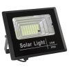 GLOBOSTAR® HERMES 71554 Προβολέας με IR Ασύρματο Χειριστήριο LED 25W 1250lm 120° DC 5V με Φωτοβολταϊκό Panel 5V 4W & Επαναφορτιζόμενη Μπαταρία Li-ion 3.2V 3000mAh Αδιάβροχο IP66 Ψυχρό Λευκό 6000K Dimmable - Sanan SMD Chip - Μαύρο - Μ19.5 x Π5 x Υ4.8cm