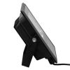 GLOBOSTAR® HERMES 71554 Προβολέας με IR Ασύρματο Χειριστήριο LED 25W 1250lm 120° DC 5V με Φωτοβολταϊκό Panel 5V 4W & Επαναφορτιζόμενη Μπαταρία Li-ion 3.2V 3000mAh Αδιάβροχο IP66 Ψυχρό Λευκό 6000K Dimmable - Sanan SMD Chip - Μαύρο - Μ19.5 x Π5 x Υ4.8cm