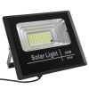 GLOBOSTAR® HERMES 71555 Προβολέας με IR Ασύρματο Χειριστήριο LED 40W 2000lm 120° DC 5V με Φωτοβολταϊκό Panel 5V 6W & Επαναφορτιζόμενη Μπαταρία Li-ion 3.2V 5000mAh Αδιάβροχο IP66 Ψυχρό Λευκό 6000K Dimmable - Sanan SMD Chip - Μαύρο - Μ23 x Π19.5 x Υ5cm 