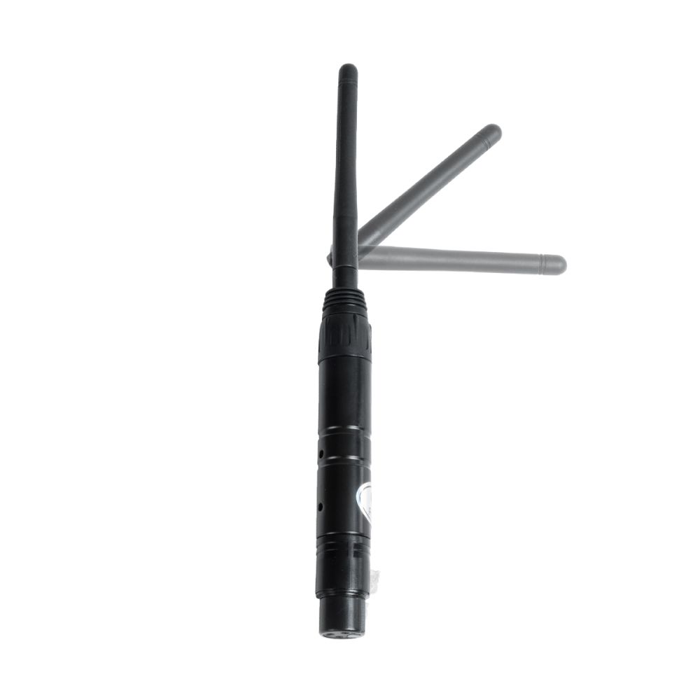 GLOBOSTAR® SKYDANCE-DM-WR 71578 DMX512 Ασύρματος Δέκτης RF 2.4Ghz ISM GFSK 20dBm 400m Θηλυκό XLR3 DC 5V IP20 - Μ1.9 x Π1.9 x Υ22cm - 5 Χρόνια Εγγύηση
