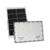 GLOBOSTAR® LUMOVOX 73070 Προβολέας LED 400W 20000lm 120° DC 5V με Φωτοβολταϊκό Panel 5V 25W & Επαναφορτιζόμενη Μπαταρία Li-ion 3.2V 20000mAh Αδιάβροχο IP67 Ψυχρό Λευκό 6000K - 400 x SMD2835 Sanan Chip - Γκρι Ανθρακί - Μ45 x Π7.5 x Υ30.5cm - 2 Χρόνια Ε