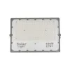 GLOBOSTAR® LUMOVOX 73070 Προβολέας LED 400W 20000lm 120° DC 5V με Φωτοβολταϊκό Panel 5V 25W & Επαναφορτιζόμενη Μπαταρία Li-ion 3.2V 20000mAh Αδιάβροχο IP67 Ψυχρό Λευκό 6000K - 400 x SMD2835 Sanan Chip - Γκρι Ανθρακί - Μ45 x Π7.5 x Υ30.5cm - 2 Χρόνια Ε