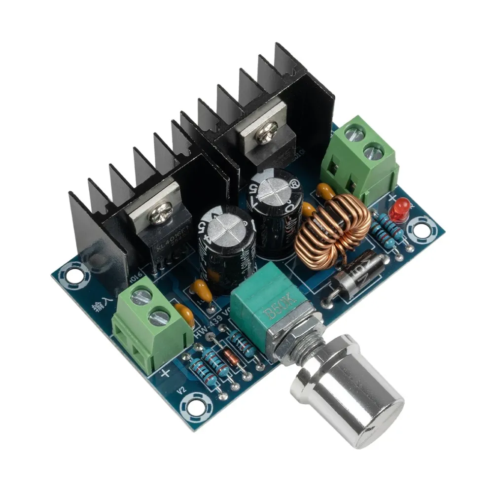 GLOBOSTAR® CONVERTER 73114 Ρυθμιστής Τάσης με Είσοδο από DC 4V έως DC 40V & Έξοδο από DC 1.25V έως DC 36V 1 x 8A Max IP20 - Μ6 x Π4.5 x Υ2.5cm - 2 Χρόνια Εγγύηση