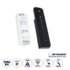 GLOBOSTAR® SKYDANCE-V1+R11 73119 DC RF 2.4Ghz Push Dimmer με RF Ασύρματο Χειριστήριο Αφής με 1 x 8A 288W Κανάλι DC 5-36V 8A 288W Max IP20 - RF 2.4Ghz & Push Dimming - Μ12.2 x Π5.3 x Υ1.7cm - 5 Χρόνια Εγγύηση