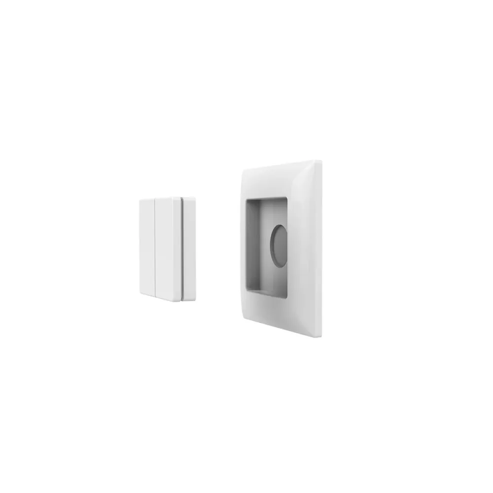 GloboStar® 73122 PF1-2 SKYDANCE Ασύρματο Επιτοίχιο Χειριστήριο 2 Group  RF 2.4Ghz DC3V IP20 - Μ8.5 x Π8.5 x Υ1.7cm - 5 Χρόνια Εγγύηση