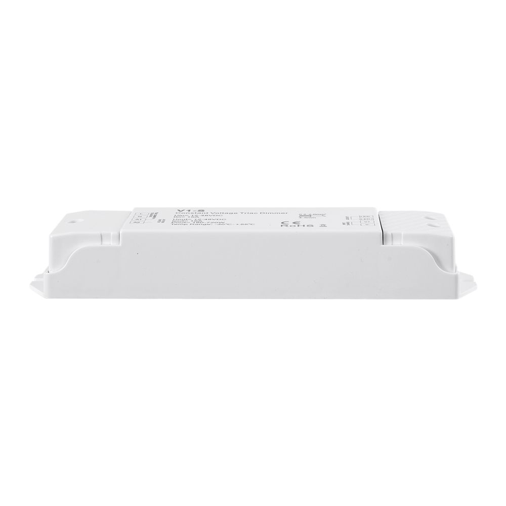 GLOBOSTAR® SKYDANCE-V1-S 73127 DC Triac & Push Dimmer CV Τροφοδοτικό/Μετασχηματιστής SELV με 1 x 15A 720W Κανάλι AC 220-240V σε DC 12-48V 15A 720W Max IP20 - Triac & Push Dimming - Μ17.5 x Π4.5 x Υ2.5cm - 5 Χρόνια Εγγύηση