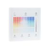 GLOBOSTAR® SKYDANCE-T15-S 73153 RF 2.4Ghz DMX  Ασύρματο Χειριστήριο 1 Group για όλα τα SKYDANCE DMX512 Controller AC 100-240V Max 0.1A IP20 - Μ8.5 x Π8.5 x Υ3.5cm - 5 Χρόνια Εγγύηση