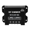 GLOBOSTAR® DIMMERME 73310 Σετ Dimmer με RF Ασύρματο Χειριστήριο με 1 x 30A 720W Κανάλι DC 12-24V 30A 720W Max IP20 - RF2.4Ghz - Μ8.7 x Π6.2 x Υ2cm - 2 Χρόνια Εγγύηση