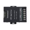 GLOBOSTAR® RGBAMPLIFIER 73393 DC Ενισχυτής Ισχύος & Σήματος Υψηλής Ταχύτητας με 3 x 10A 240W Κανάλια DC 5-24V 30A 720W Max IP20 - Μ11 x Π9 x Υ2.5cm - 2 Χρόνια Εγγύηση