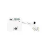 GloboStar® 73411 Ασύρματος Smart Home Wi-Fi LED RGB Controller με 2 Εξόδους RGB και Χειριστήριο IR DC 12V Max 100W - DC 24V Max 200W