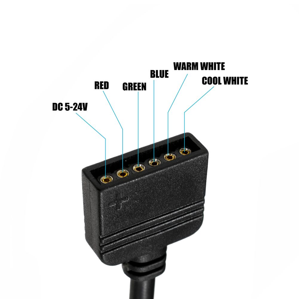 GLOBOSTAR® CONTROLI 73427 Σετ Dimmer / Controller με RF Ασύρματο Χειριστήριο με 5 x 1.2A 28.8W Κανάλια DC 5-24V 6A 144W Max IP20 - RF2.4Ghz - Μ30 x Π1.7 x Υ1.1cm - 2 Χρόνια Εγγύηση