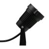 GLOBOSTAR® TREECOBO 75583 Φωτιστικό Σποτ για Φυτά - Δέντρα με Βάση Κήπου / Καρφωτό LED 10W 1100lm 35° DC 12-24V Αδιάβροχο IP67 Θερμό Λευκό 2700K Dimmable - Bridgelux COB Chip - Μαύρο - Μ6 x Π6 x Υ12.5cm - 2 Χρόνια Εγγύηση