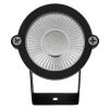 GLOBOSTAR® TREECOBO 75585 Φωτιστικό Σποτ για Φυτά - Δέντρα με Βάση Κήπου / Καρφωτό LED 10W 800lm 35° DC 12V Αδιάβροχο IP67 Κόκκινο Dimmable - Bridgelux COB Chip - Μαύρο - Μ6 x Π6 x Υ12.5cm - 2 Χρόνια Εγγύηση