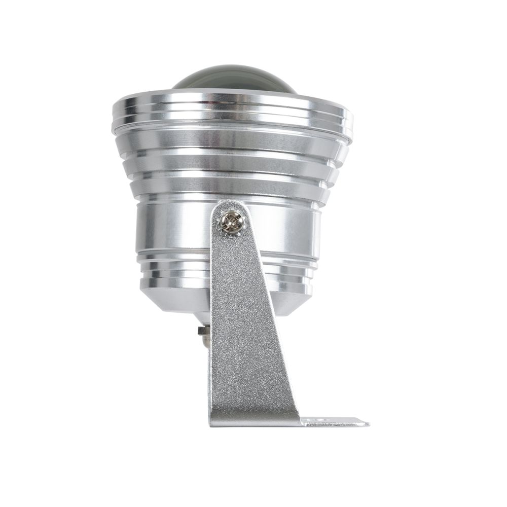 GLOBOSTAR® TREECOBINI 75591 Φωτιστικό Σποτ για Φυτά - Δέντρα LED 10W 900lm 35° DC 12V Αδιάβροχο IP65 Θερμό Λευκό 2700K Dimmable - Bridgelux COB Chip - Νίκελ Βούρτσας - Μ7 x 10.5 x Υ8.5cm - 2 Χρόνια Εγγύηση