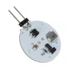 GLOBOSTAR® G4SIDE 76100 Λάμπα G4 LED 4.5W 450lm 120° DC 12-24V IP20 Ψυχρό Λευκό 6000K Dimmable - Sanan SMD Chip - Side Pin - Μ3 x Π3 x Υ0.5cm - 2 Χρόνια Εγγύηση