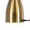 GloboStar® DOLLY 76470 Επαναφορτιζόμενο Επιτραπέζιο Φωτιστικό Πορτατίφ LED 1.5W 105lm 120° DC 5V IP44 CCT Ultra Θερμό 1500K - Φυσικό Λευκό 4500K - Ψυχρό Λευκό 6000K Dimmable Χρυσό & Λευκό Πλαστικό - Μ9 x Π9 x Υ21cm - 2 Χρόνια Εγγύηση