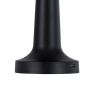 GloboStar® NANNA 76472 Επαναφορτιζόμενο Επιτραπέζιο Φωτιστικό Πορτατίφ LED 1.5W 105lm 120° DC 5V IP44 CCT Ultra Θερμό 1500K - Φυσικό Λευκό 4500K - Ψυχρό Λευκό 6000K Dimmable Μαύρο & Λευκό Πλαστικό - Μ9 x Π9 x Υ21cm - 2 Χρόνια Εγγύηση