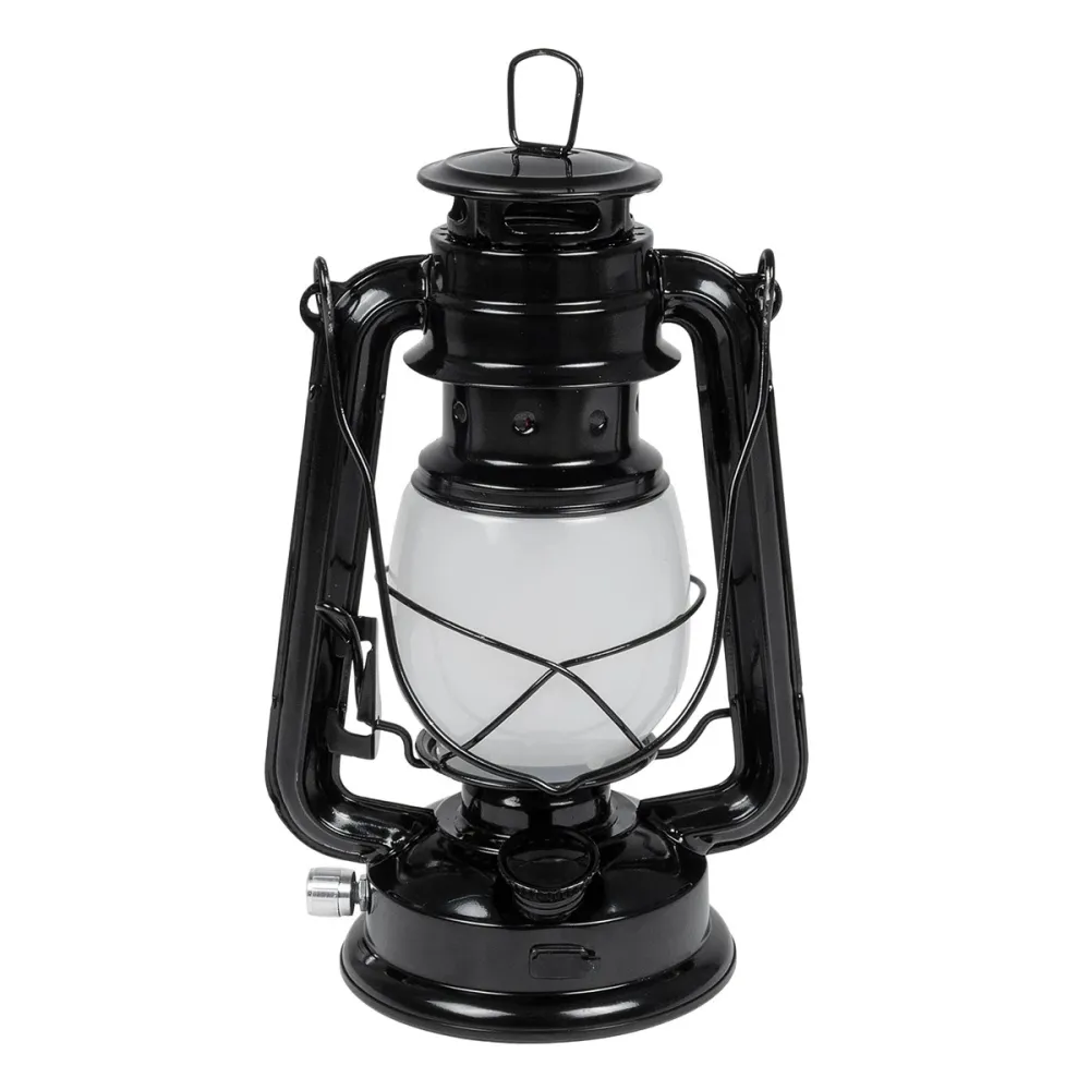 GLOBOSTAR® FIREWATCH 76546 Διακοσμητικό Φαναράκι LED 10W 500lm 360° Επαναφορτιζόμενο DC 5V με Μπαταρίες 2x18650 IP20 Ultra Θερμό Λευκό 1800K - Μ15 x Π11.5 x Υ23.5cm - 2 Χρόνια Εγγύηση
