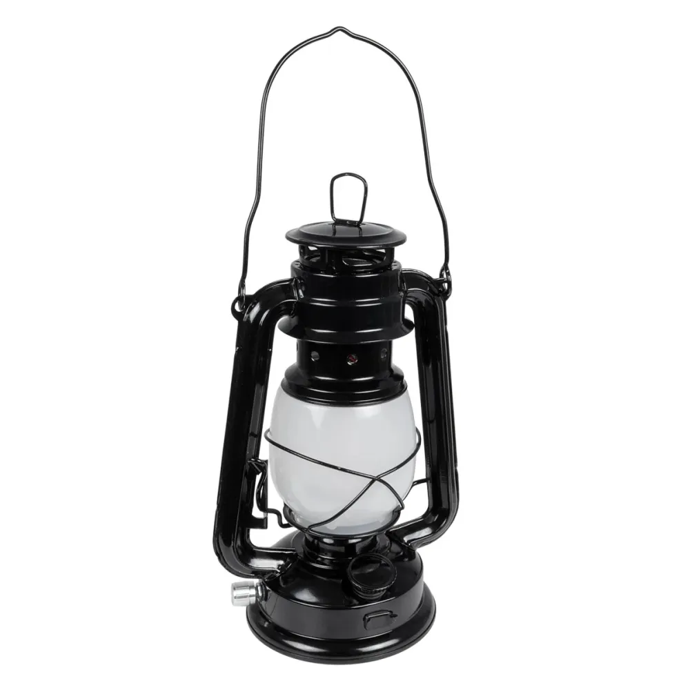 GLOBOSTAR® FIREWATCH 76546 Διακοσμητικό Φαναράκι LED 10W 500lm 360° Επαναφορτιζόμενο DC 5V με Μπαταρίες 2x18650 IP20 Ultra Θερμό Λευκό 1800K - Μ15 x Π11.5 x Υ23.5cm - 2 Χρόνια Εγγύηση