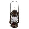GLOBOSTAR® FIREWATCH 76547 Διακοσμητικό Φαναράκι LED 10W 500lm 360° Επαναφορτιζόμενο DC 5V με Μπαταρίες 2x18650 IP20 Ultra Θερμό Λευκό 1800K - Μ15 x Π11.5 x Υ23.5cm - 2 Χρόνια Εγγύηση