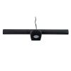 GloboStar® 76552 E-READING LIGHT Φωτιστικό Οθόνης με Χειριστήριο LED 5W 565lm 120° DC 5V IP20 CCT Θερμό Λευκό 2700K - Φυσικό Λευκό 4500K - Ψυχρό Λευκό 6000K Dimmable Μαύρο Πλαστικό Μ26 x Π4.5 x Υ4.5cm - 2 Xρόνια Εγγύηση