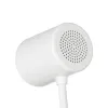 GLOBOSTAR® LUCORA 76555 Μοντέρνο Επιτραπέζιο Φωτιστικό Γραφείου με Ασύρματη Φόρτιση 10W 2A & 4W Bluetooth Ηχείο LED 3W 300lm 120° DC 5V με USB-C IP20 Ρυθμιζόμενο Λευκό CCT με Αφή 2700K/4500K/6000K Dimmable - Sanan SMD Chip - Λευκό - Μ12 x Π12 x Υ32cm 