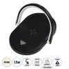 GloboStar® ECLIPSE 76558 Επιτραπέζιο Φωτιστικό Πορτατίφ LED 1.5W 1200lm 180° AC 220-240V IP20 Φυσικό Λευκό 4500K Dimmable Μαύρο Πλαστικό - Μ17 x Π13 x Υ10cm - 2 Xρόνια Εγγύηση