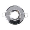 GLOBOSTAR® ORO 77803 Χωνευτή Κινούμενη Βάση για Σποτ MR11 για Ντουί GU10/GU5.3 IP20 - Νίκελ Βούρτσας - Μ7 x Π7 x Υ2.1cm / Q5.5cm