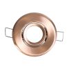 GLOBOSTAR® ORO 77805 Χωνευτή Κινούμενη Βάση για Σποτ MR11 με Ντουί GU10/GU5.3 IP20 - Χάλκινο - Μ7 x Π7 x Υ2.1cm / Q5.5cm