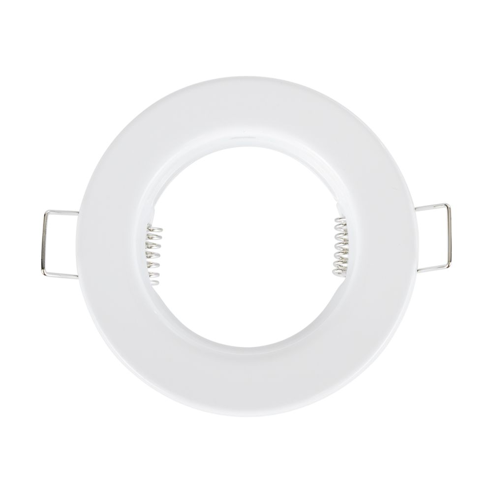 GLOBOSTAR® ORO 77807 Χωνευτή Βάση για Σποτ MR16 με Ντουί GU10/GU5.3 IP20 - Λευκό - Μ8.3 x Π8.3 x Υ3.1cm / Q6cm