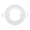 GLOBOSTAR® ORO 77807 Χωνευτή Βάση για Σποτ MR16 με Ντουί GU10/GU5.3 IP20 - Λευκό - Μ8.3 x Π8.3 x Υ3.1cm / Q6cm