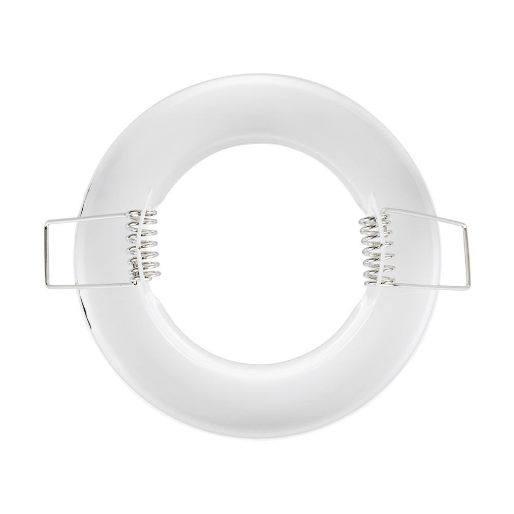 GLOBOSTAR® ORO 77807 Χωνευτή Βάση για Σποτ MR16 με Ντουί GU10/GU5.3 IP20 - Λευκό - Μ8.3 x Π8.3 x Υ3.1cm / Q6cm