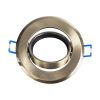 GLOBOSTAR® ORO 77820 Χωνευτή Κινούμενη Βάση για Σποτ MR16 με Ντουί GU10/GU5.3 IP20 - Μπρούτζινο - Μ9.2 x Π9.2 x Υ2.8cm / Q7.6cm
