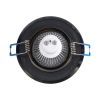 GLOBOSTAR® ORO 77820 Χωνευτή Κινούμενη Βάση για Σποτ MR16 με Ντουί GU10/GU5.3 IP20 - Μπρούτζινο - Μ9.2 x Π9.2 x Υ2.8cm / Q7.6cm