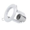GLOBOSTAR® ACIDA 77844 Χωνευτή Βάση για Σποτ R63 με Ντουί E27 IP20 - Λευκό - Μ11 x Π11 x Υ11cm / Q9cm