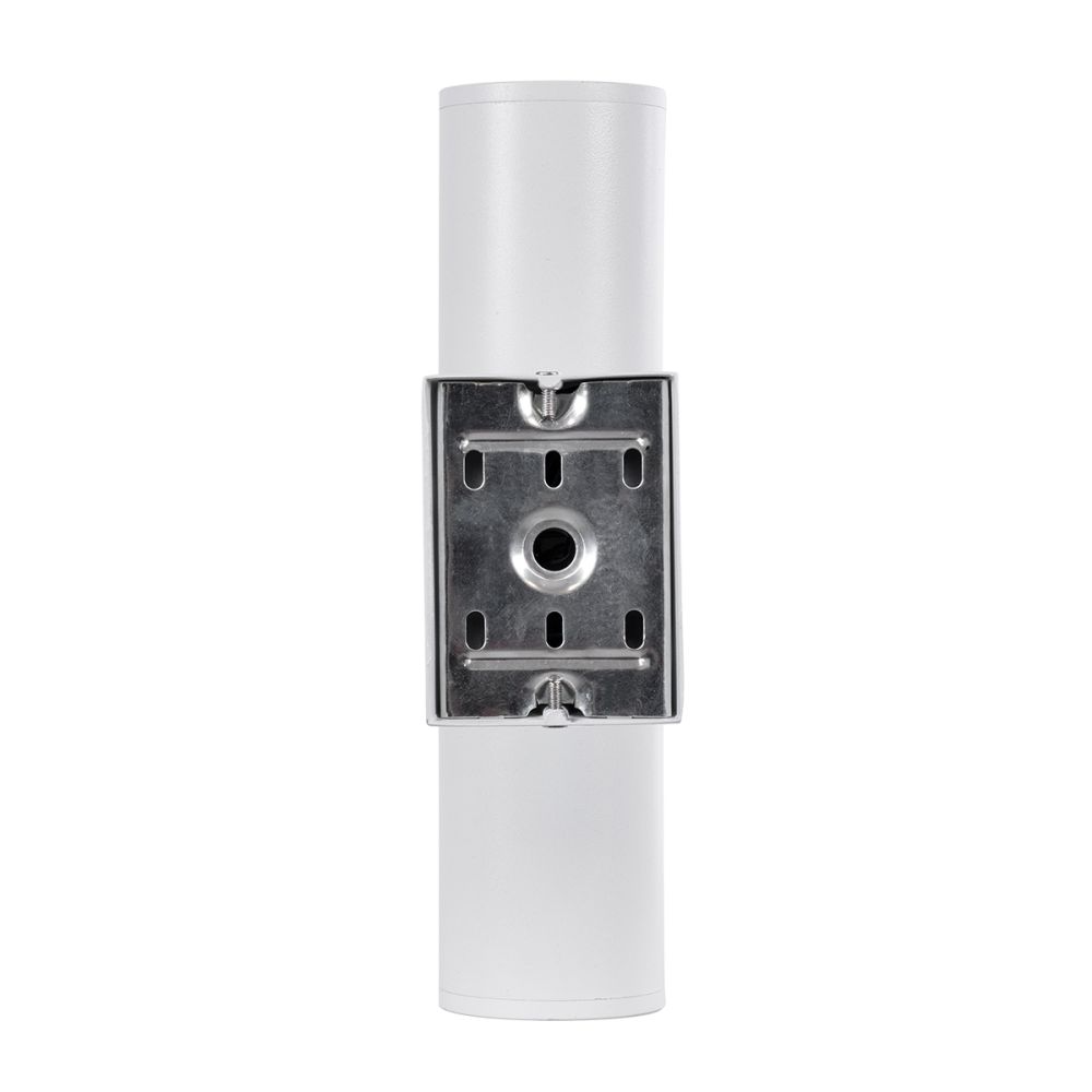 GLOBOSTAR® WALLY 77871 Μοντέρνο Φωτιστικό Τοίχου - Απλίκα με Ντουί 2 x GU10 AC 220-240V Αδιάβροχο IP65 - Λευκό Ματ - Μ6.4 x Π11 x Υ25cm