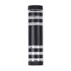 GLOBOSTAR® ORION 77883 Μοντέρνο Φωτιστικό Τοίχου - Απλίκα με Ντουί 2 x GU10 AC 220-240V Αδιάβροχο IP65 - Μαύρο Ματ - Μ9 x Π15 x Υ35.5cm