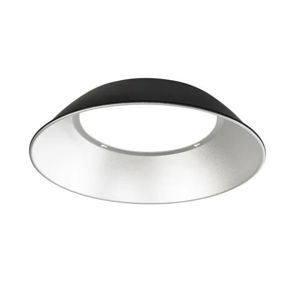 GloboStar® 61503 Κάτοπτρο Αλουμινίου Reflector Μετατροπής 50° για Επαγγελματική Καμπάνα UFO High Bay - Μ31.5 x Π31.5 x Υ7cm