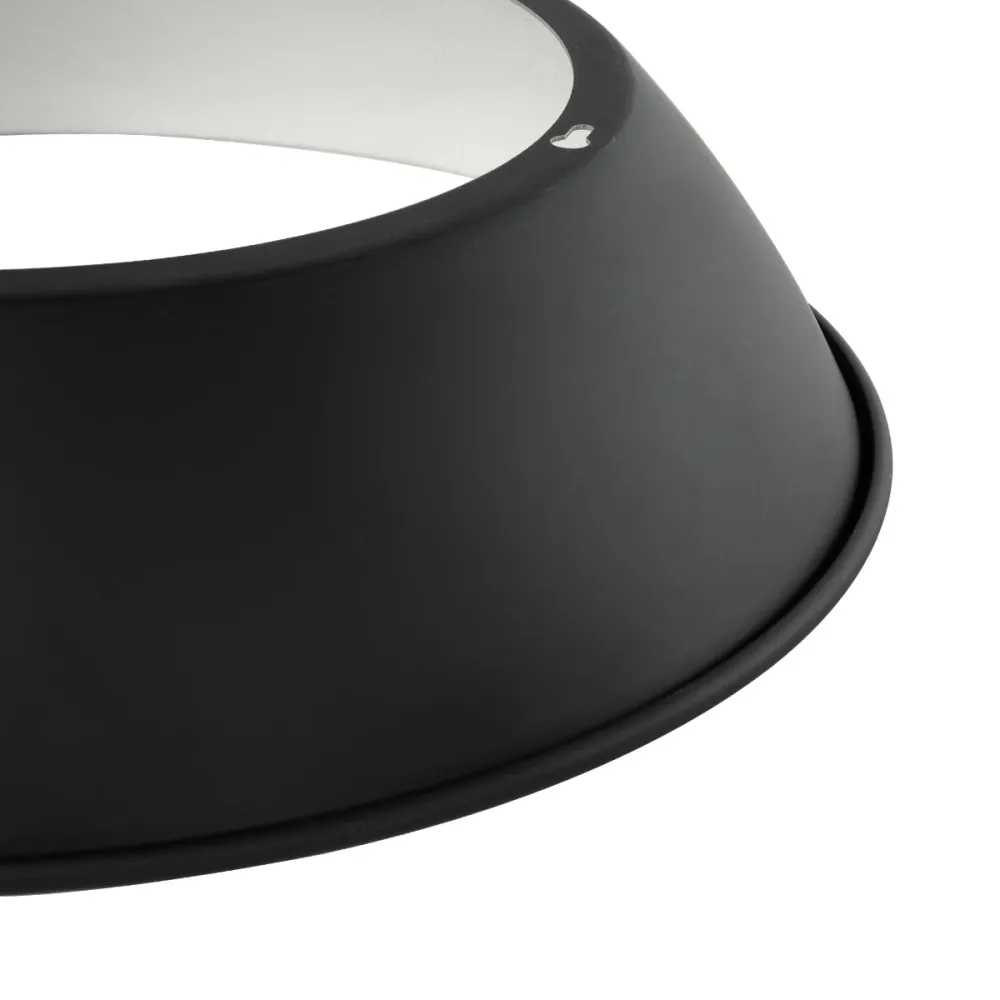 GloboStar® 61503 Κάτοπτρο Αλουμινίου Reflector Μετατροπής 50° για Επαγγελματική Καμπάνα UFO High Bay - Μ31.5 x Π31.5 x Υ7cm