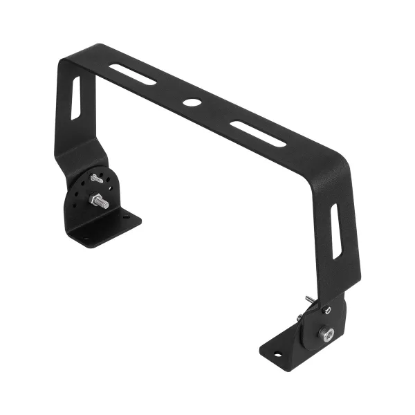 GloboStar® INDUSTRY 61507 Περιστρεφόμενη Βάση Στήριξης για Επαγγελματική Καμπάνα UFO High Bay - Μαύρο - Μ26 x Π5.5 x Υ14cm