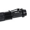 GloboStar® 79020 Φορητός Φακός Χειρός CREE LED 6W 480lm - Ψυχρό Λευκό 6000K - Φ2.5 x Υ9.2cm
