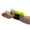 GloboStar® 79031 EXTREME Αδιάβροχος Φορητός Επαναφορτιζόμενος Φακός LED CREE XHP50 20W 2000lm & 1 x Μπαταρία 26650 2500mAh Li-ion IP68 Ψυχρό Λευκό 6000K