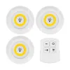 GLOBOSTAR® NEONSIGN 79045 Διακοσμητικό Φωτιστικό Τοίχου Νυκτός με RF Ασύρματο Χειριστήριο LED 6W 540lm 120° DC 3.6V με 11xAAA Μπαταρίες IP20 Θερμό Λευκό 2700K Dimmable - Μ9 x Π2.3 x Υ9cm - Πακέτο 3 Τεμαχίων - 2 Χρόνια Εγγύηση