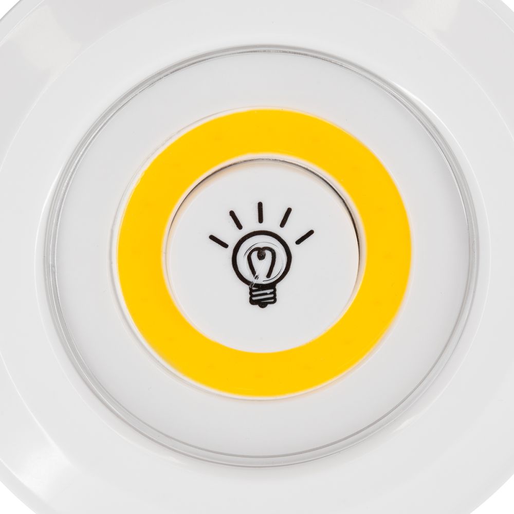 GLOBOSTAR® NEONSIGN 79045 Διακοσμητικό Φωτιστικό Τοίχου Νυκτός με RF Ασύρματο Χειριστήριο LED 6W 540lm 120° DC 3.6V με 11xAAA Μπαταρίες IP20 Θερμό Λευκό 2700K Dimmable - Μ9 x Π2.3 x Υ9cm - Πακέτο 3 Τεμαχίων - 2 Χρόνια Εγγύηση