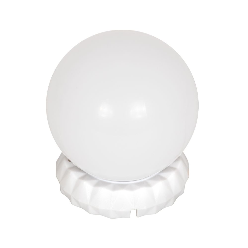 GLOBOSTAR® MIRRORPEARLS 79047 Μοντέρνο Φωτιστικό Γιρλάντα Καθρέπτη Μακιγιάζ με USB 5.0 LED 8W 800lm 260° DC 5V Αδιάβροχο IP54 Ρυθμιζόμενο Λευκό CCT με Ενσωματωμένο Χειριστήριο από 2700K έως 6000K Dimmable - Sanan SMD Chip - Λευκό - Μ200 x Π4.5 x Υ4.9cm - 