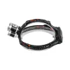 GloboStar® 79057 Φακός Κεφαλής Επαναφορτιζόμενος LED CREE XML2-T6 Chip 30 Watt 3000lm με 2 x 18650 Μπαταρίες 6000mAh Ψυχρό Λευκό 6000K