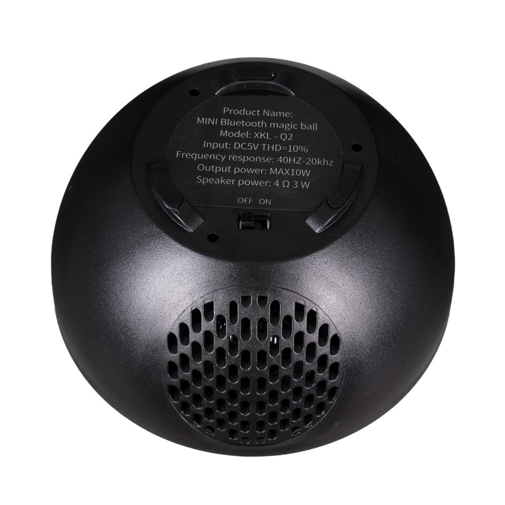 GloboStar® 79599 Επιτραπέζιο Διακοσμητικό Φωτιστικό Ειδικών Εφε NIGHT SKY STARS LED 10W DC 5V 2200mAh Επαναφορτιζόμενο με Bluetooth Speaker - Sound Activated - Καλώδιο Τροφοδοσίας USB και Ασύρματο Χειριστήριο RF 2.4Ghz Πολύχρωμo RGB Dimmable